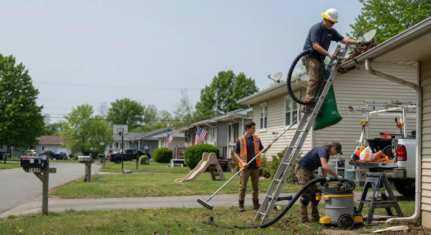 Gutter Installation in Modesto, IL near me